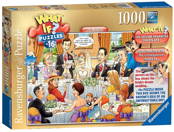 Ravensburger (19658) - "What if? #16 - The Wedding" - 1000 pièces