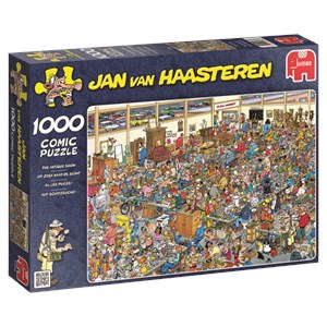 Jumbo (01886) - Jan van Haasteren: "Ah les puces!" - 1000 pièces