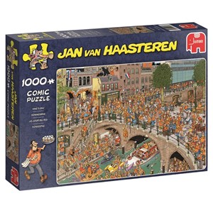 Jumbo (19054) - Jan van Haasteren: "Le Jour du Roi" - 1000 pièces