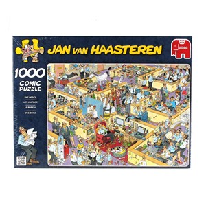 Jumbo (17014) - Jan van Haasteren: "Le bureau" - 1000 pièces
