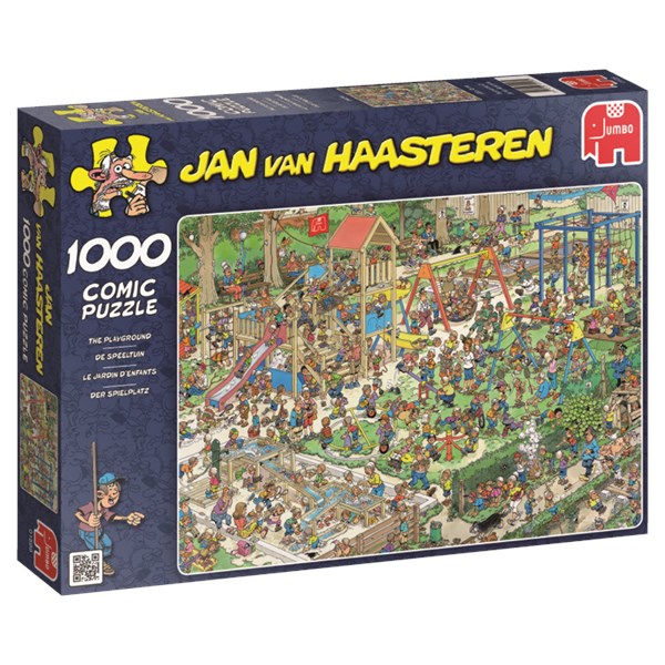 Jumbo (01599) - Jan van Haasteren: "Le jardin public" - 1000 pièces