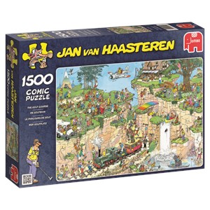 Jumbo (01555) - Jan van Haasteren: "Cours de golf" - 1500 pièces