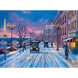 Ravensburger (14741) - "Hiver à Paris" - 500 pièces