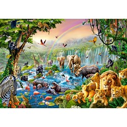 Castorland (B-52141) - "Jungle River" - 500 pièces
