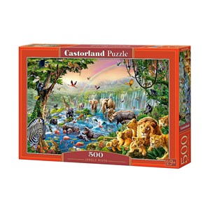 Castorland (B-52141) - "Jungle River" - 500 pièces
