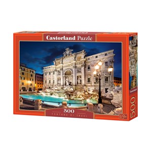 Castorland (B-52332) - "Fontana di Trevi" - 500 pièces