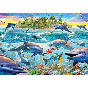 Schmidt Spiele (58227) - "Récif des Dauphins" - 500 pièces