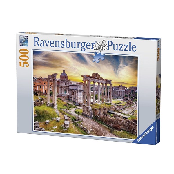 Ravensburger (14759) - "Rome at Sunset" - 500 pièces