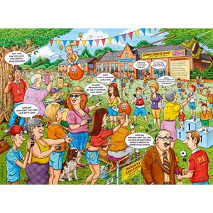 Ravensburger (14749) - Geoffrey Tristram: "School Sports Day" - 500 pièces