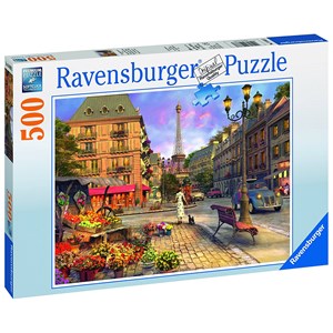 Ravensburger (14683) - "Promenade à Paris" - 500 pièces