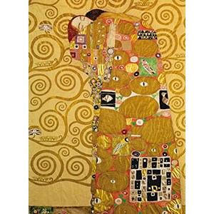 Clementoni (30316) - Gustav Klimt: "The Embrace" - 500 pièces