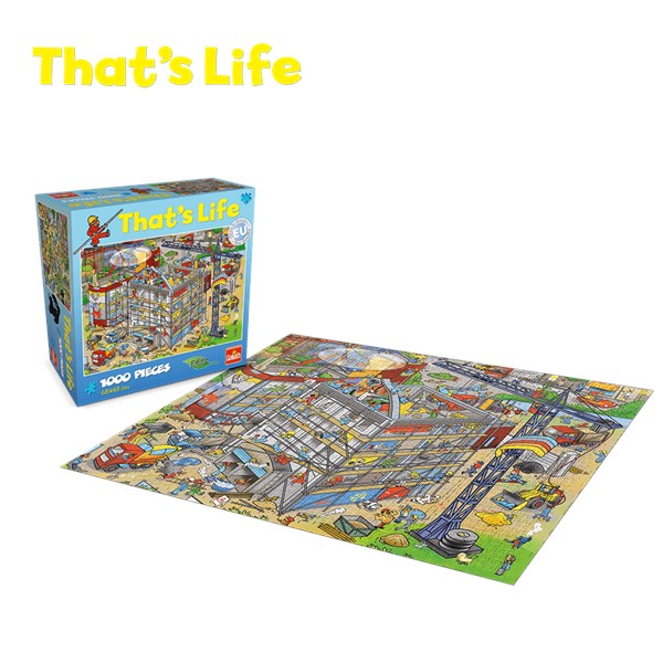 Goliath Games (71311) - "Construction Site" - 1000 pièces