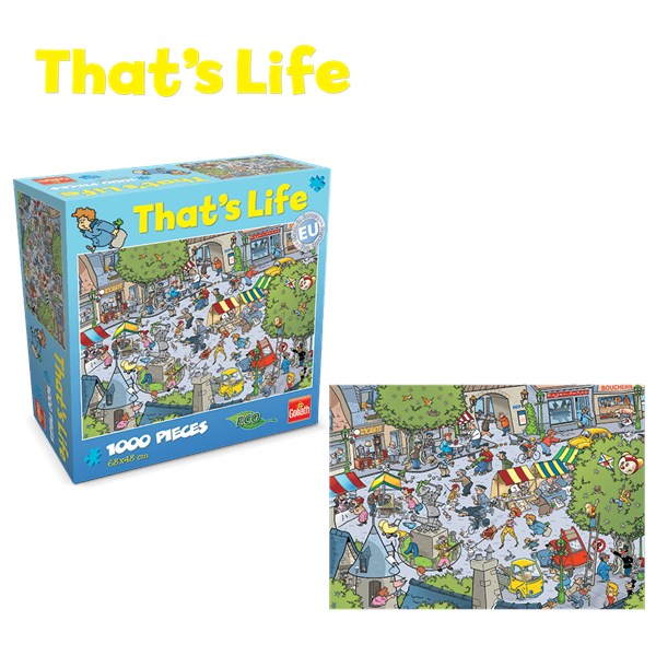 Goliath Games (71304) - "The Village" - 1000 pièces