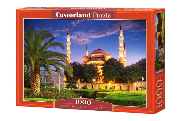 Castorland (C-103386) - "Blue Mosque, Turkey" - 1000 pièces