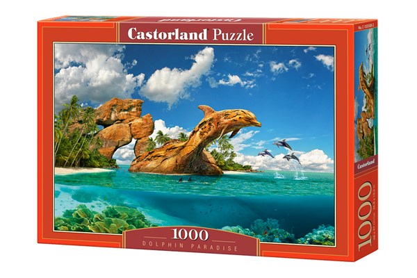 Castorland (C-103508) - "Dolphin Paradise" - 1000 pièces