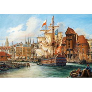 Castorland (C-102914) - "Vieux Gdansk" - 1000 pièces