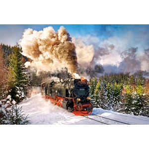 Castorland (C-103409) - "Steam Train" - 1000 pièces