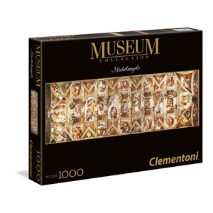 Clementoni (39406) - Michelangelo: "The Sistine Chapel" - 1000 pièces