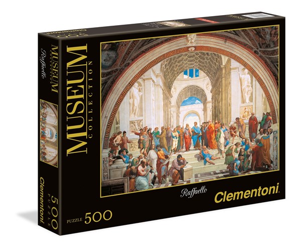 Clementoni (35043) - Raphael: "Scuola di Atene" - 500 pièces
