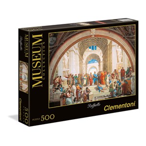 Clementoni (35043) - Raphael: "Scuola di Atene" - 500 pièces
