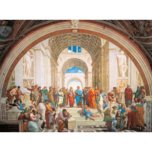 Clementoni (35043) - Raphael: "Scuola di Atene" - 500 pièces