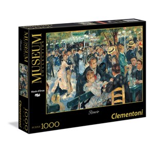 Clementoni (31412) - Pierre-Auguste Renoir: "Bal du Moulin de la Galette" - 1000 pièces