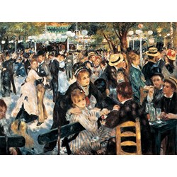 Clementoni (31412) - Pierre-Auguste Renoir: "Bal du Moulin de la Galette" - 1000 pièces