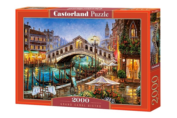 Castorland (C-200689) - "Grand Canal Bistro" - 2000 pièces
