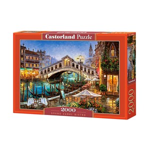 Castorland (C-200689) - "Grand Canal Bistro" - 2000 pièces