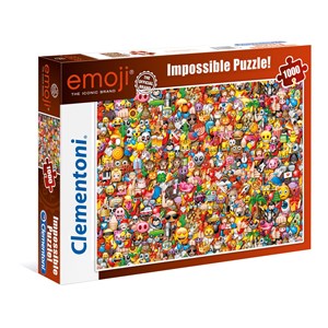 Clementoni (39388) - "Emoji" - 1000 pièces