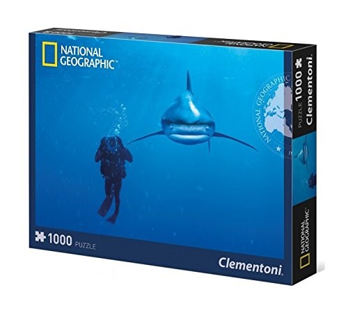 Clementoni (39303) - "Ocean Whitetip Shark" - 1000 pièces