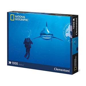 Clementoni (39303) - "Ocean Whitetip Shark" - 1000 pièces