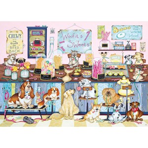 Gibsons (G3530) - Linda Jane Smith: "Woofit's Sweet Shop" - 500 pièces
