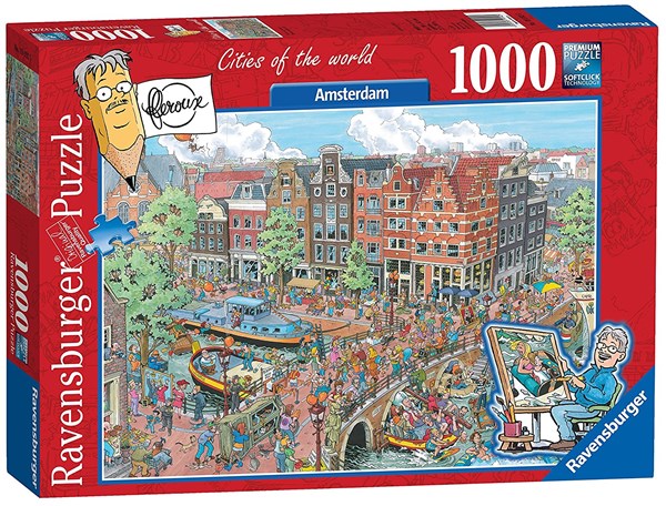 Ravensburger (19192) - "Amsterdam" - 1000 pièces