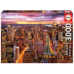 Educa (17131) - "Manhattan Skyline" - 3000 pièces