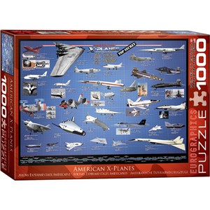 Eurographics (6000-0248) - "American X-Planes" - 1000 pièces