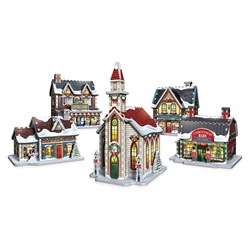 Wrebbit (WSP-5601) - "Village de Noël" - 116 pièces
