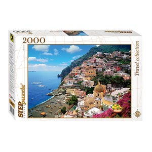 Step Puzzle (84022) - "Amalfi, Italie" - 2000 pièces