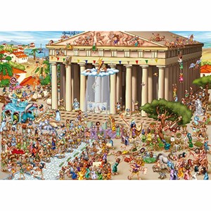 D-Toys (61218-CC04) - "Acropole" - 1000 pièces