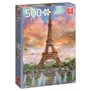 Jumbo (18533) - "Tour Eiffel, Paris" - 500 pièces