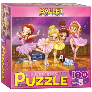 Eurographics (6100-0414) - "Go Girls Go! Ballet" - 100 pièces