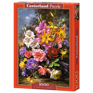 Castorland (C-103607) - "A Vase of Flowers" - 1000 pièces