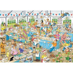 Jumbo (19003) - Jan van Haasteren: "Le Tournoi des Confiseurs" - 1000 pièces