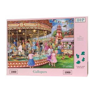 The House of Puzzles (3190) - "Gallopers" - 1000 pièces