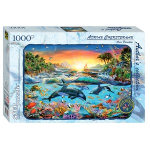 Step Puzzle (79529) - "Orca Paradise" - 1000 pièces