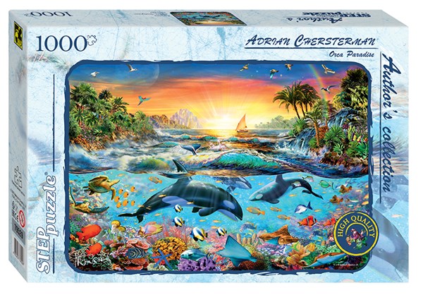 Step Puzzle (79529) - "Orca Paradise" - 1000 pièces