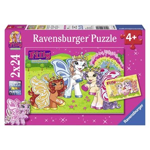 Ravensburger (09089) - "Fabulous World of Filly" - 24 pièces