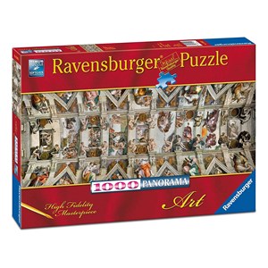 Ravensburger (15062) - Michelangelo: "La Chapelle Sixtine" - 1000 pièces