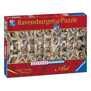 Ravensburger (15062) - Michelangelo: "La Chapelle Sixtine" - 1000 pièces