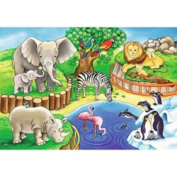 Ravensburger (07602) - "Animaux du Zoo" - 12 pièces